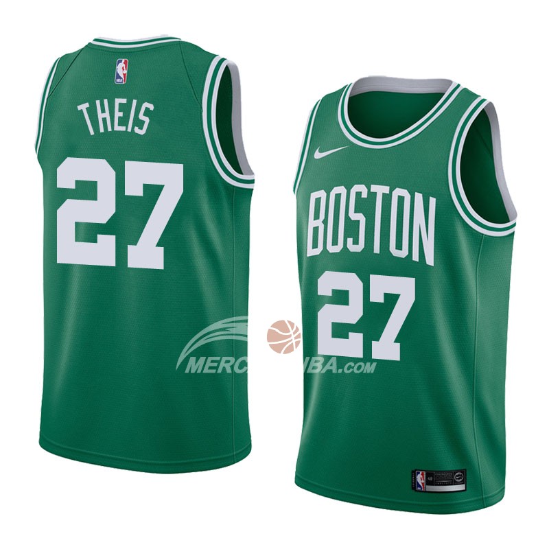 Maglia Boston Celtics Daniel Theis Icon 2018 Verde
